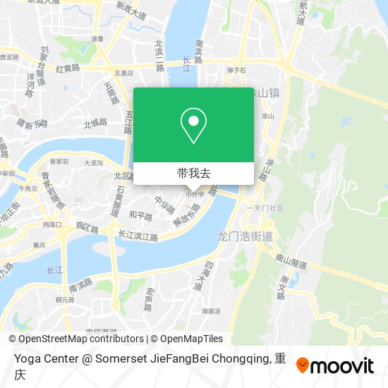 Yoga Center @ Somerset JieFangBei Chongqing地图