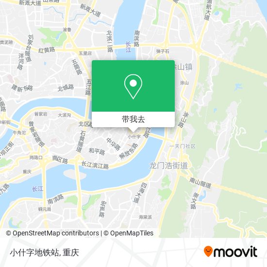 小什字地铁站地图