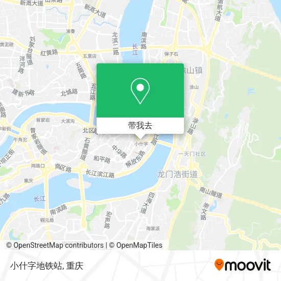 小什字地铁站地图