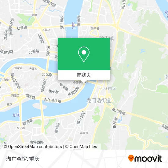 湖广会馆地图