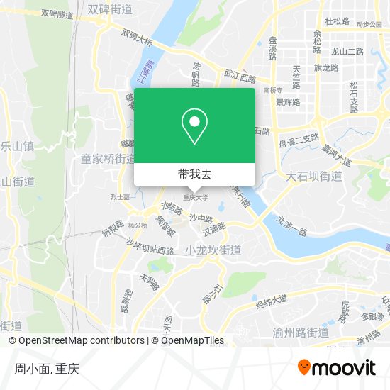 周小面地图
