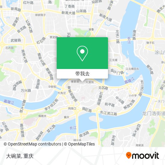 大碗菜地图