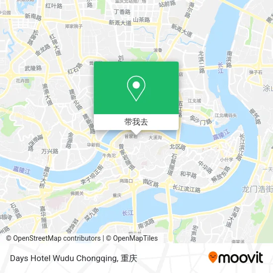 Days Hotel Wudu Chongqing地图