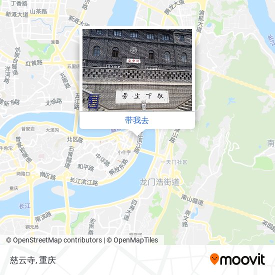 慈云寺地图
