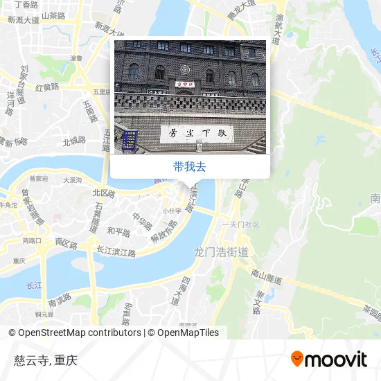 慈云寺地图