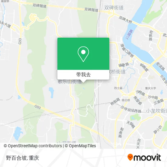 野百合坡地图
