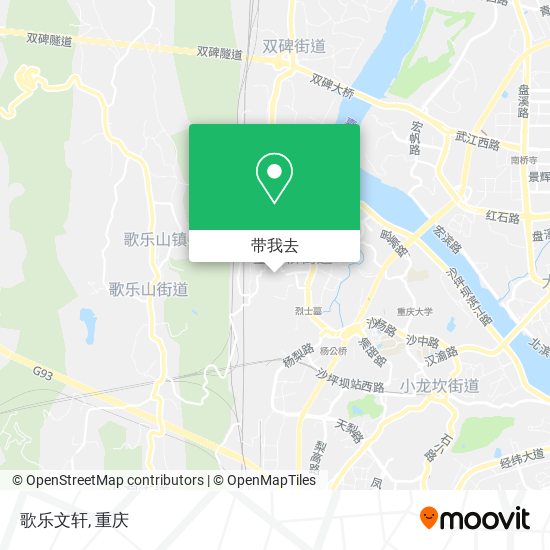 歌乐文轩地图