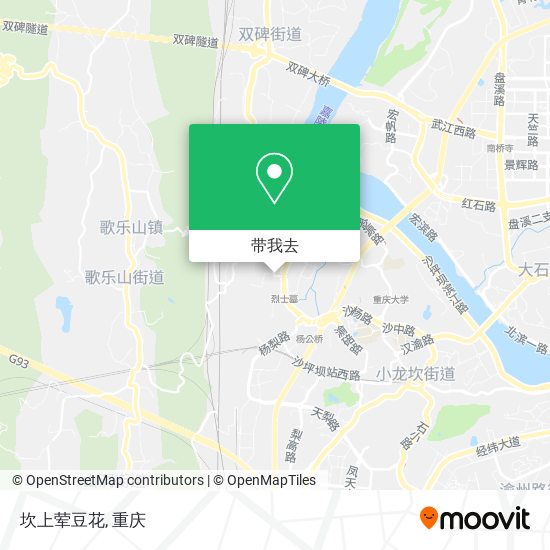 坎上荤豆花地图