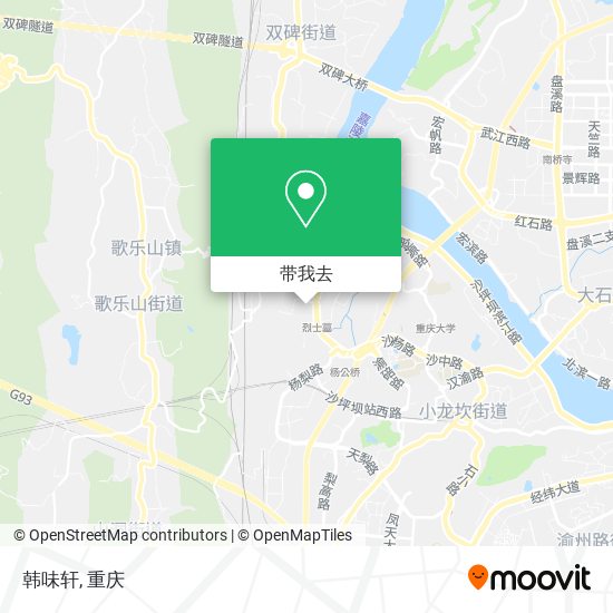 韩味轩地图