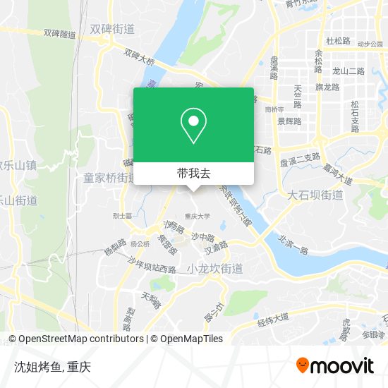 沈姐烤鱼地图