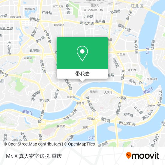 Mr. X 真人密室逃脱地图