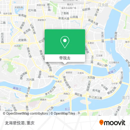 龙湖星悦荟地图