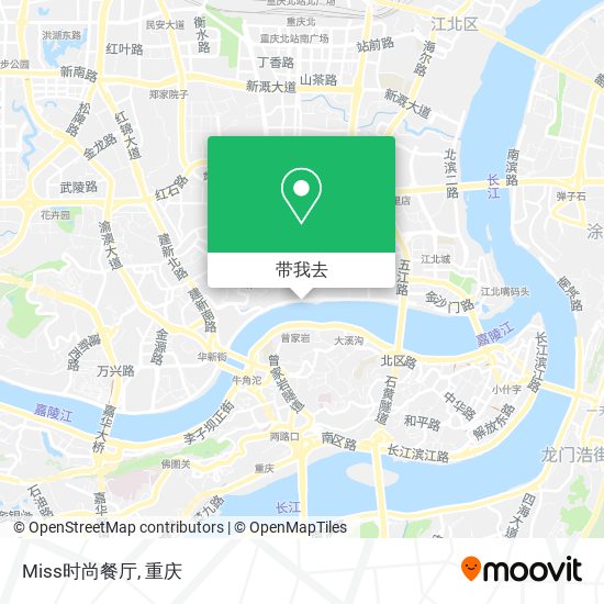 Miss时尚餐厅地图