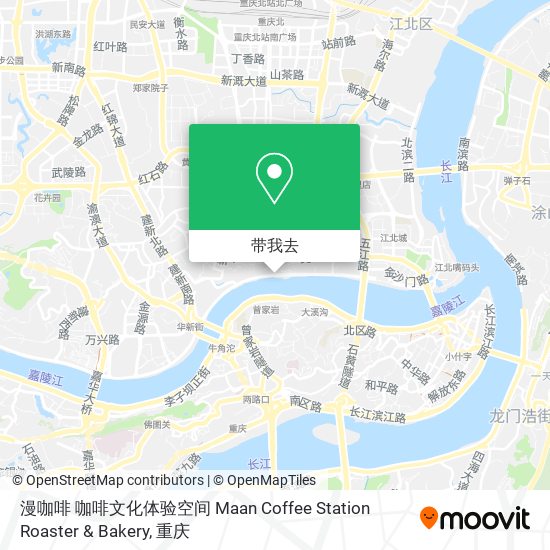 漫咖啡 咖啡文化体验空间 Maan Coffee Station Roaster & Bakery地图