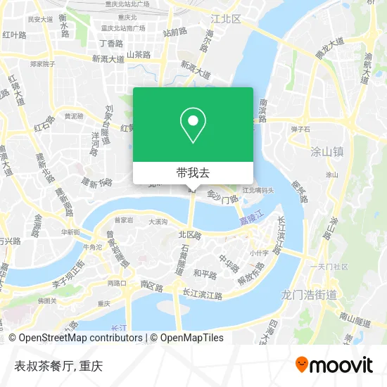 表叔茶餐厅地图