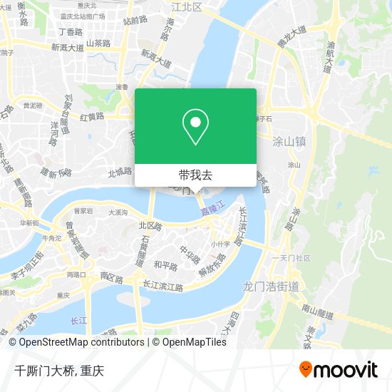 千厮门大桥地图