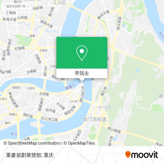 重慶規劃展覽館地图