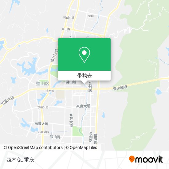 西木兔地图