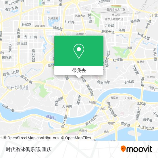 时代游泳俱乐部地图