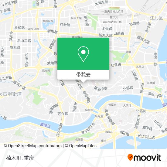 楠木町地图