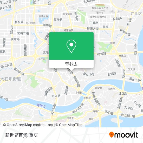 新世界百货地图