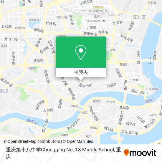 重庆第十八中学Chongqing No. 18 Middle School地图