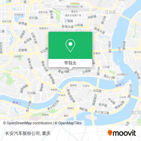 长安汽车股份公司地图