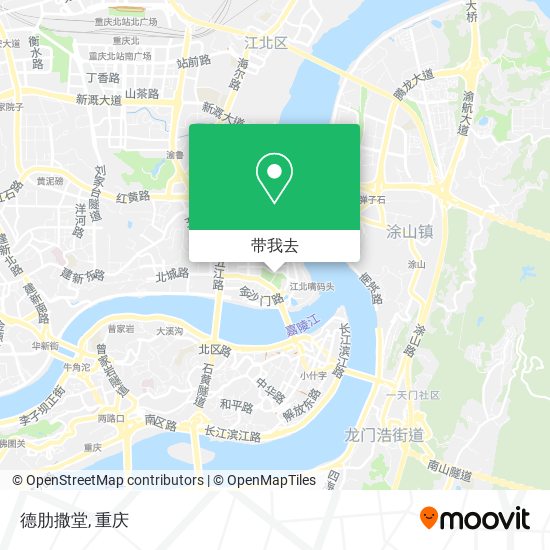 德肋撒堂地图