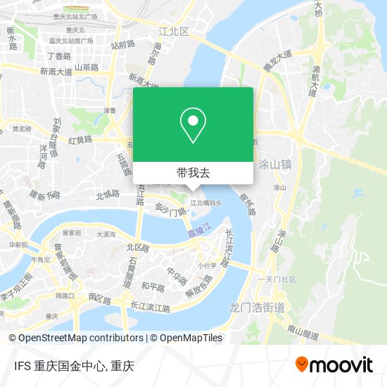 IFS 重庆国金中心地图