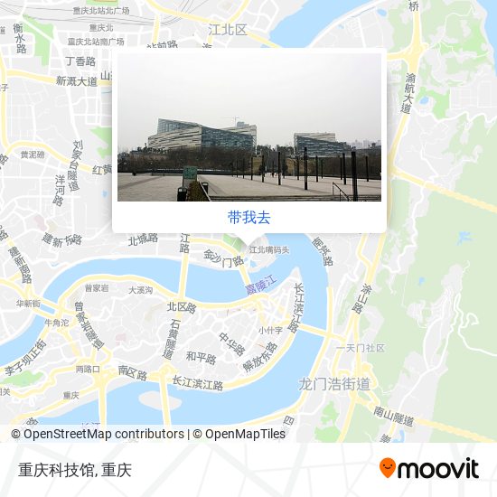 重庆科技馆地图