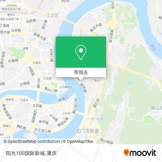 阳光100国际新城地图