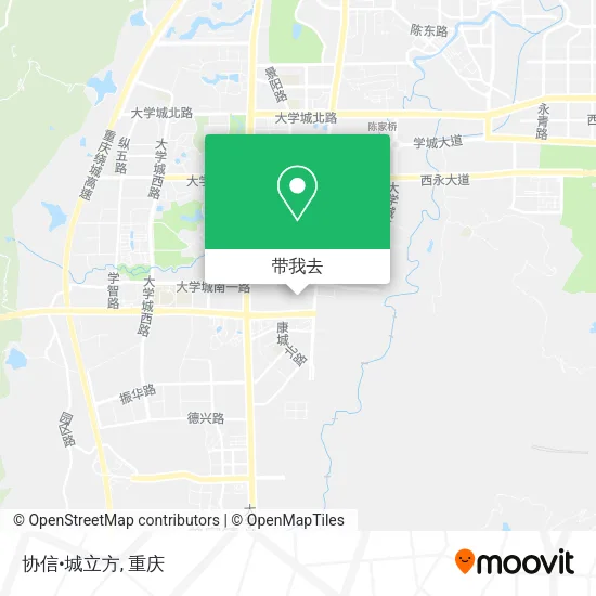 协信•城立方地图