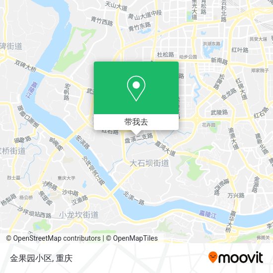 金果园小区地图