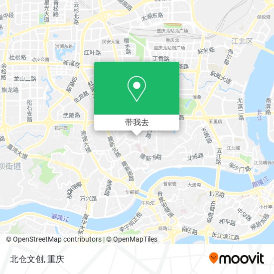 北仓文创地图