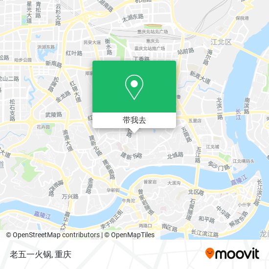 老五一火锅地图