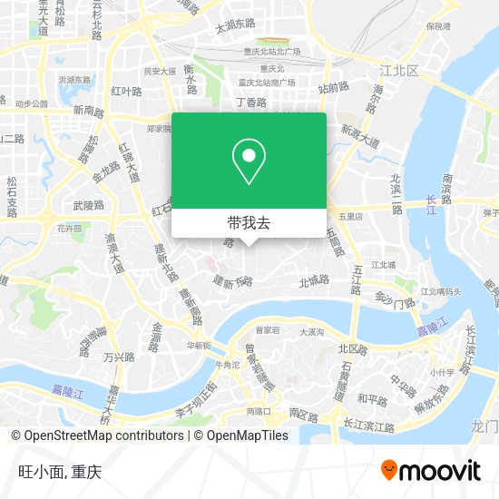 旺小面地图
