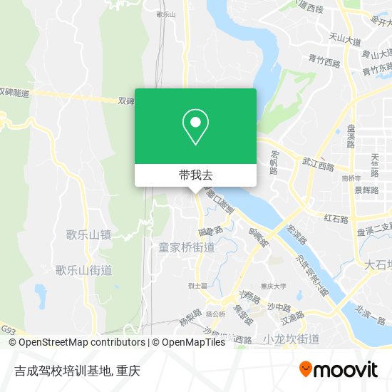 吉成驾校培训基地地图