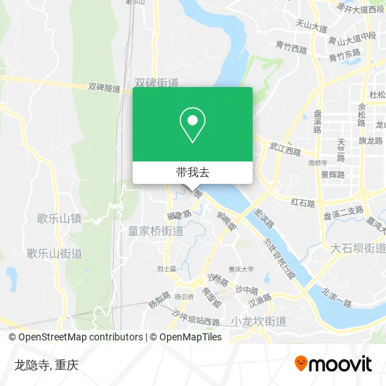 龙隐寺地图