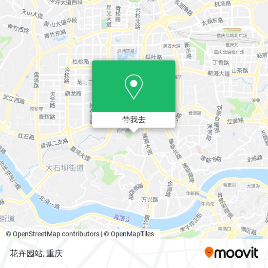 花卉园站地图