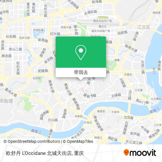 欧舒丹 L'Occidane 北城天街店地图