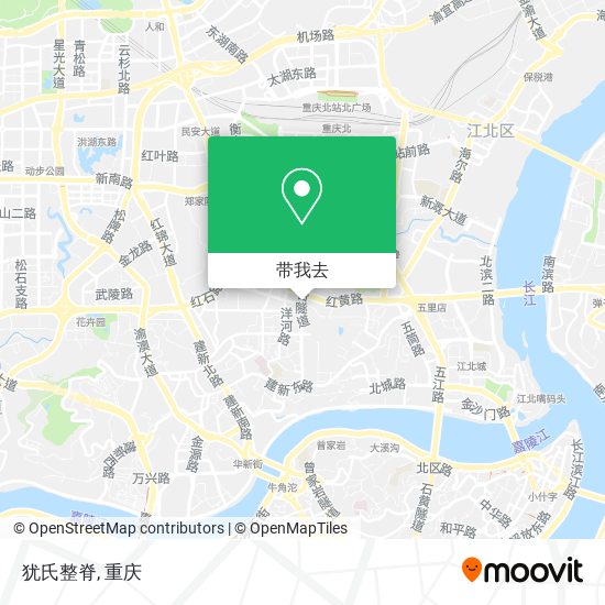 犹氏整脊地图