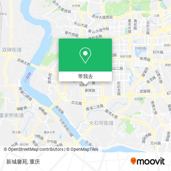 新城馨苑地图