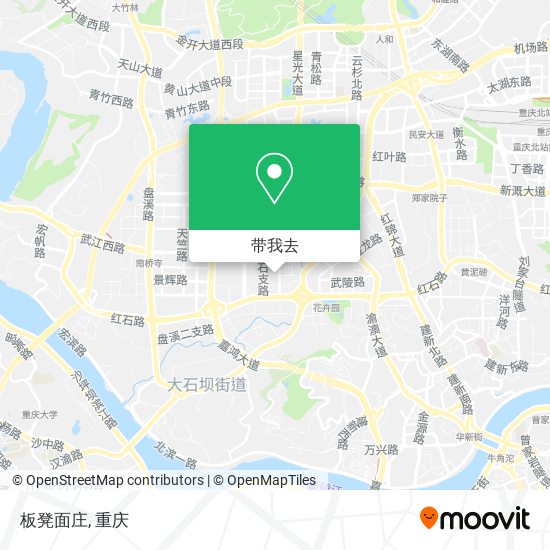 板凳面庄地图