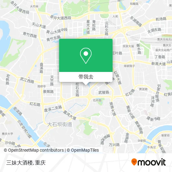 三妹大酒楼地图