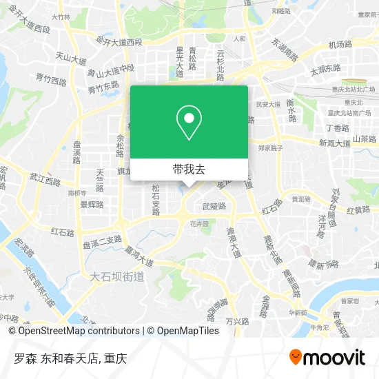 罗森 东和春天店地图