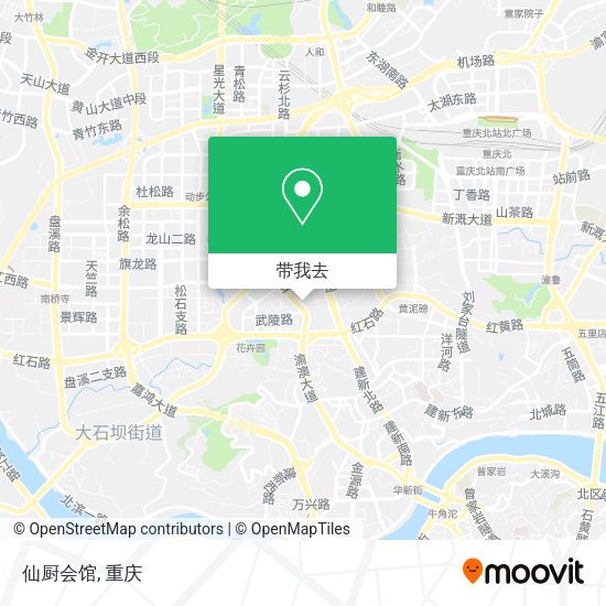 仙厨会馆地图