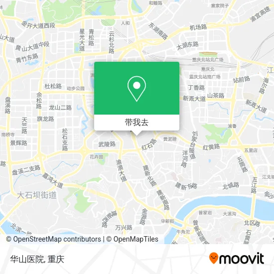 华山医院地图