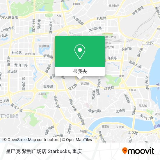 星巴克 紫荆广场店 Starbucks地图