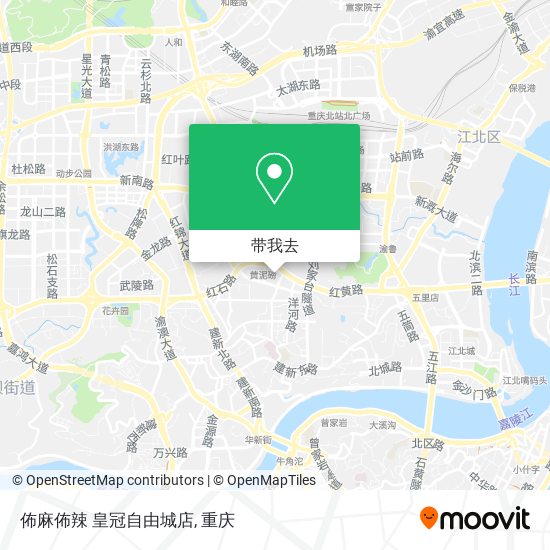 佈麻佈辣 皇冠自由城店地图