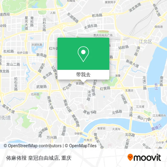 佈麻佈辣 皇冠自由城店地图